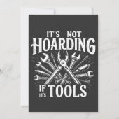 Het is niet hamsteren als het gereedschap Mechanic Kaart (Voorkant)