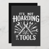 Het is niet hamsteren als het gereedschap Mechanic Kaart (Voorkant / Achterkant)