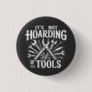 Het is niet hamsteren als het gereedschap Mechanic Ronde Button 3,2 Cm