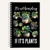 Het is niet hamsteren als het planten Spiral Notit Notitieboek (Voorkant)