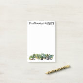 Het is niet hamsteren als het planten zijn post-it® notes (Op bureau)