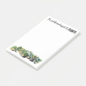 Het is niet hamsteren als het planten zijn post-it® notes (Schuin)