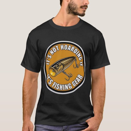 Het is niet hamsteren als het visspullen zijn t-shirt (Voorkant)