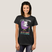 Het is niet hamsteren RPG grappig kat ontwerp T-shirt (Voorkant volledig)
