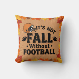 Het is niet herfst zonder voetbal, herfst veranda  kussen