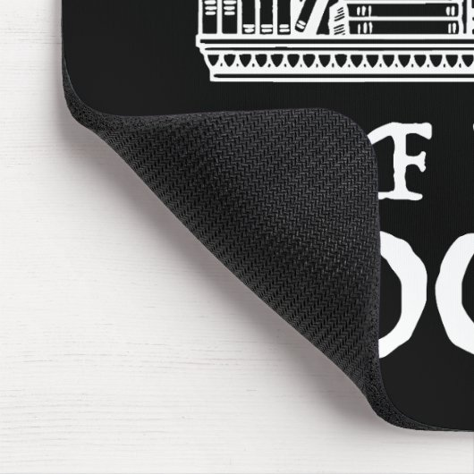 Het is niet Hoarding als het boeken is Muismat (Hoek)