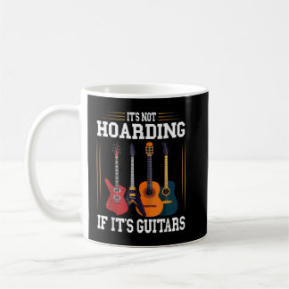 Het is niet Hoarding als het Guitars Funny Musicia Koffiemok