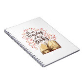 Het is niet hobbelen als het boeken zijn. notitieboek (Rechterzijde)