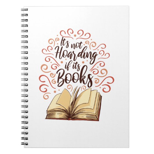 Het is niet hobbelen als het boeken zijn. notitieboek (Voorkant)