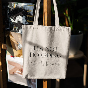 Het is niet hobbelen als het boeken zijn. tote bag