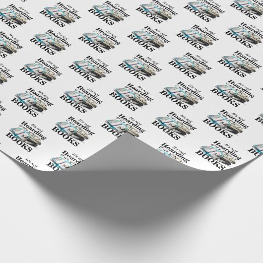 Het is niet hobbelen als zijn boeken grappig verpa cadeaupapier (Hoek)