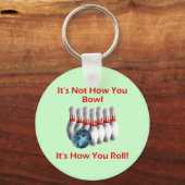 Het is niet hoe je je moet gedragen. sleutelhanger (Voorkant)