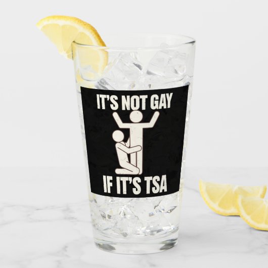 Het Is Niet Homoseksueel Als Het TSA-beveiliging I Glas (Voorkant ijs)