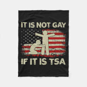 Het Is Niet Homoseksueel Als Het Tsa Security Vint Fleece Deken