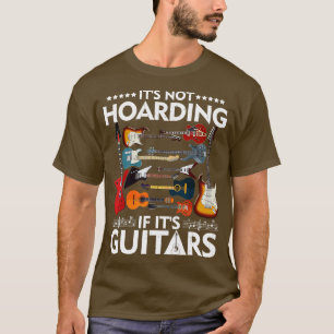 Het is niet hoord als zijn gitaren musici t-shirt