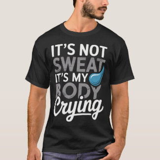 Het is niet ik, het is mijn lichaam dat grappig hu t-shirt