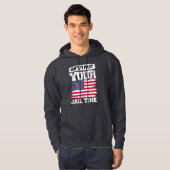 Het is niet je verleden hoodie (Voorkant volledig)