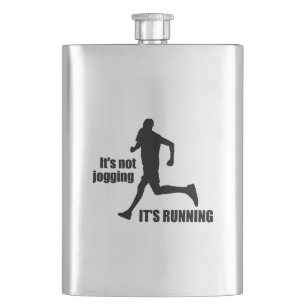 Het is niet joggen, het is rennen flacon