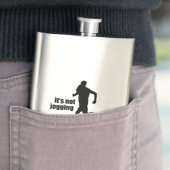 Het is niet joggen, het is rennen flacon (Voorbeeld)
