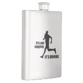 Het is niet joggen, het loopt flacon (Rechts)