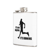 Het is niet joggen, het loopt heupfles (Links)