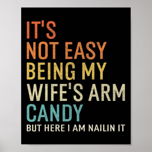 Het is niet makkelijk om de armversiering van mijn poster (Voorkant)