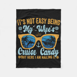 Het is niet makkelijk om de cruise snoep pret crui fleece deken
