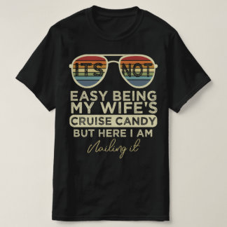 Het is niet makkelijk om de cruise snoep van mijn t-shirt