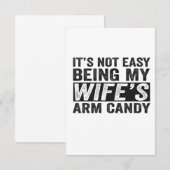 Het is niet makkelijk om de grappige cadeautjes va bedankkaart (Voorkant / Achterkant)