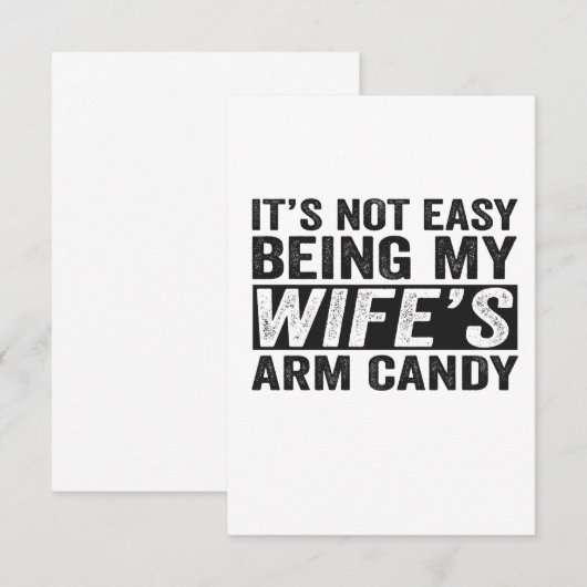 Het is niet makkelijk om de grappige cadeautjes va bedankkaart (Voorkant / Achterkant)