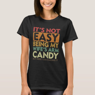 Het is niet makkelijk om de suikerpop van mijn vro t-shirt