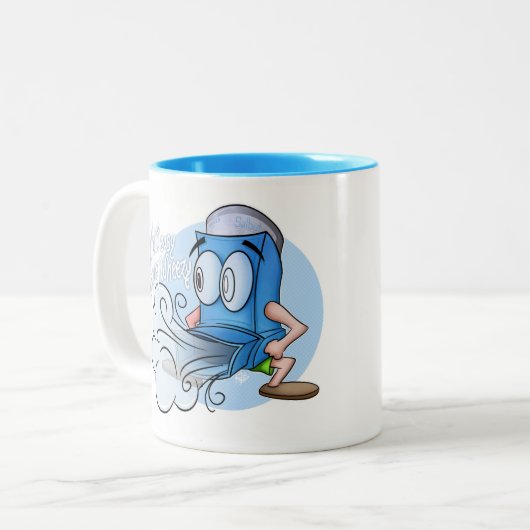 Het is niet makkelijk om duizelige Mok te zijn (Voorkant links)