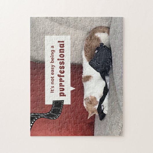 Het is niet makkelijk om een professionele puzzel  (Verticaal)