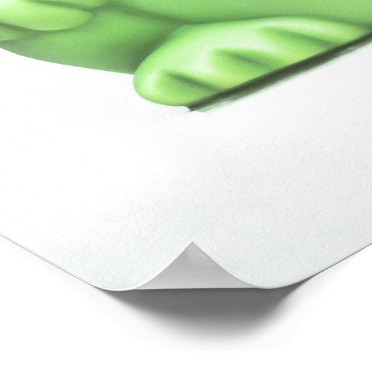 Het is niet makkelijk om groen POSTER te zijn (Hoek)