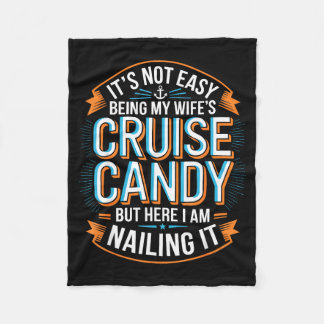Het is niet makkelijk om het cruise snoep shirt va fleece deken