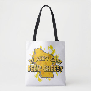 Het is niet makkelijk om kaas te zijn tote bag