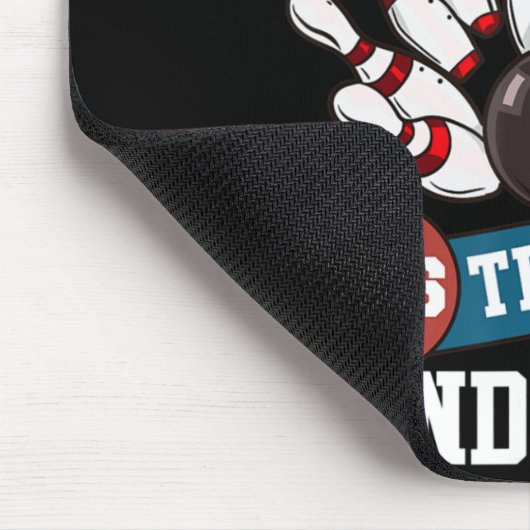 Het is niet m'n fault Lane Conditions Fun Bowling  Muismat (Hoek)