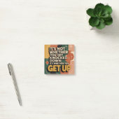 Het Is Niet Of Je Neer Geslagen Wordt Post-it® Notes (Kantoor)