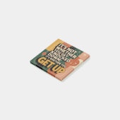 Het Is Niet Of Je Neer Geslagen Wordt Post-it® Notes (Schuin)