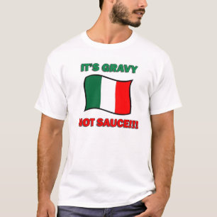Het is niet saus grappig Italiaans pizza tombe T-shirt