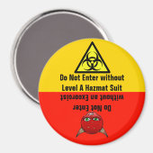 Het is niet schoon of vies, het is hoe vies het is magneet (Voorkant / Achterkant)