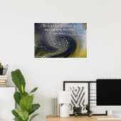 Het is niet waar je naar kijkt poster (Thuiskantoor)