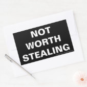 Het is niet waard om Stickers te stelen (Envelop)
