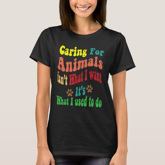 Het is niet wat ik wil dat het is wat ik wil. t-shirt (Voorkant)