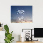 HET IS NIET WAT JE POSTER NIET WEET (Thuiskantoor)