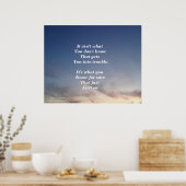 HET IS NIET WAT JE POSTER NIET WEET (Keuken)