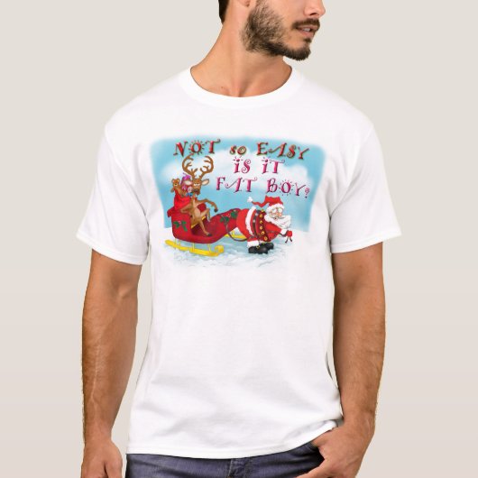 Het is niet zo makkelijk... t-shirt (Voorkant)