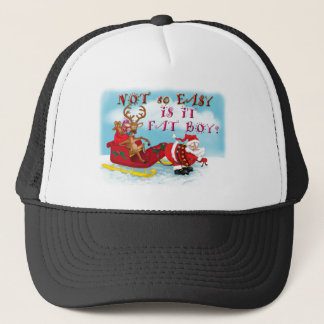 Het is niet zo makkelijk... trucker pet