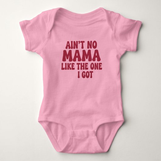 Het is niet zo'n moeder als ik. romper (Voorkant)