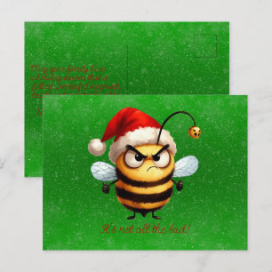 Het is niet zo'n slechte chagrijnige bij briefkaart